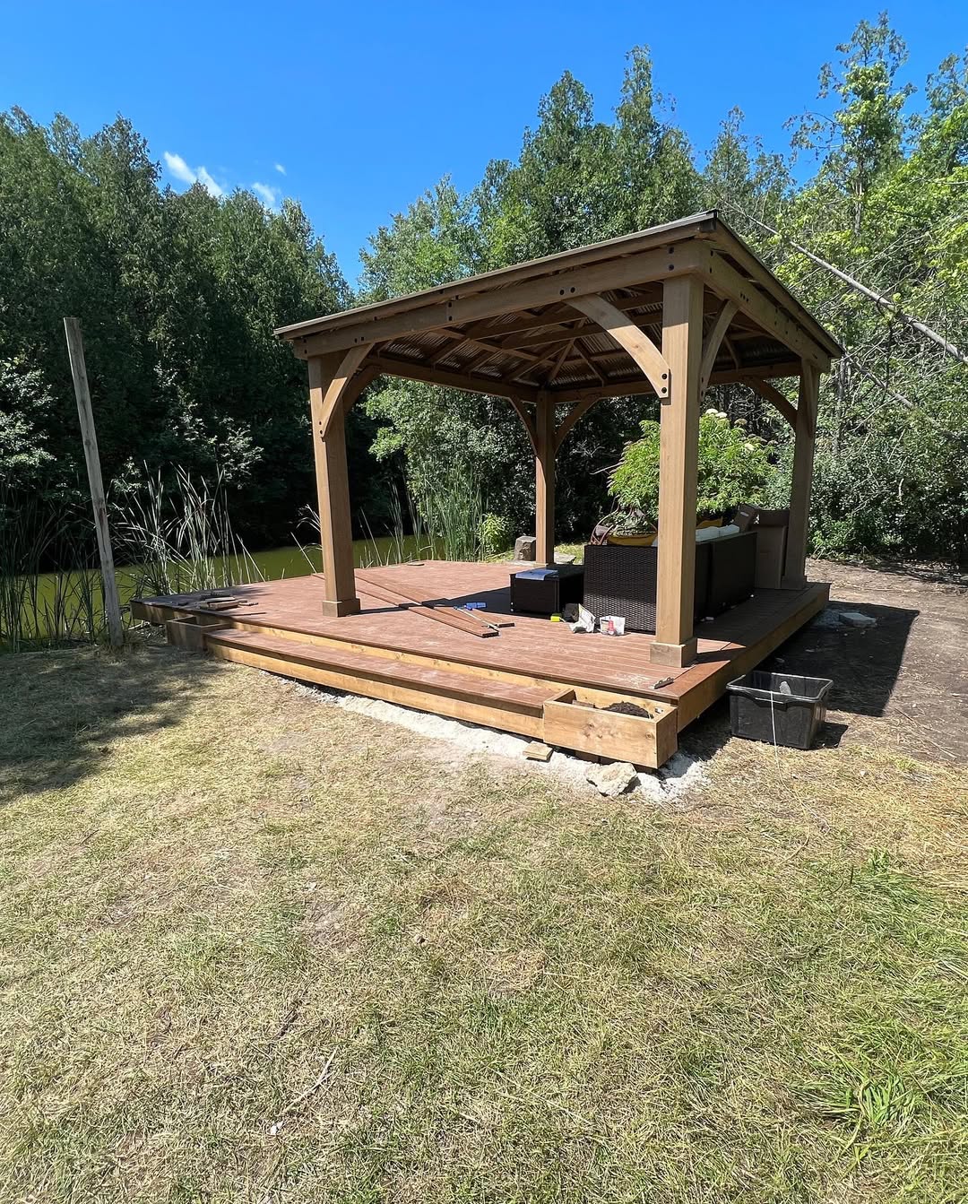 Gazebo by the Lake - After